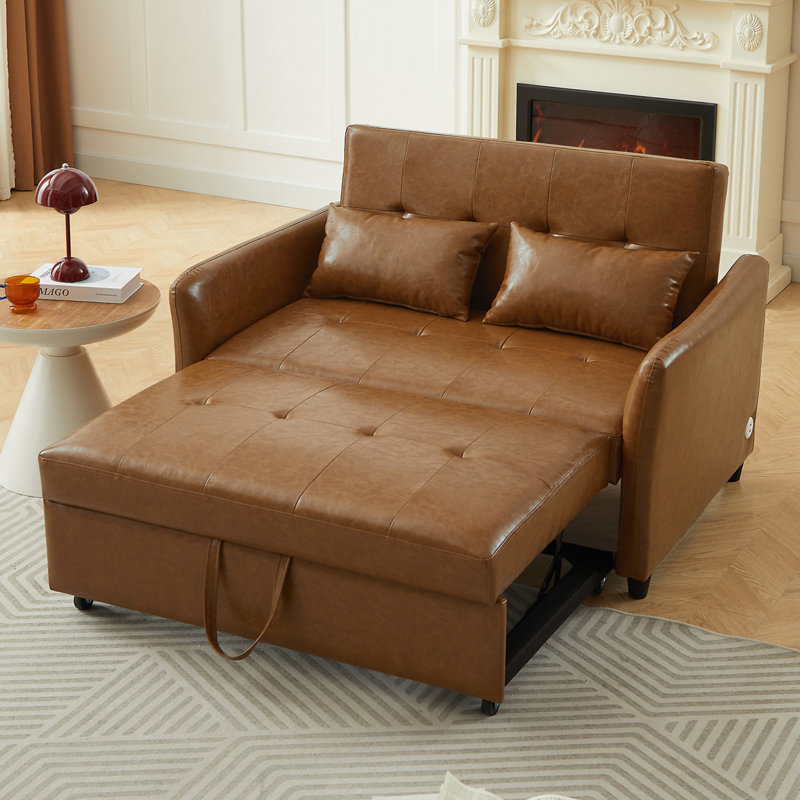 Orisfur. 51.57" Convertible Sleeper Bed