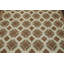 Tapis zone en laine brun/aqua 6 pi x 9 pi 4 po one-of-kind noué la Stpierre