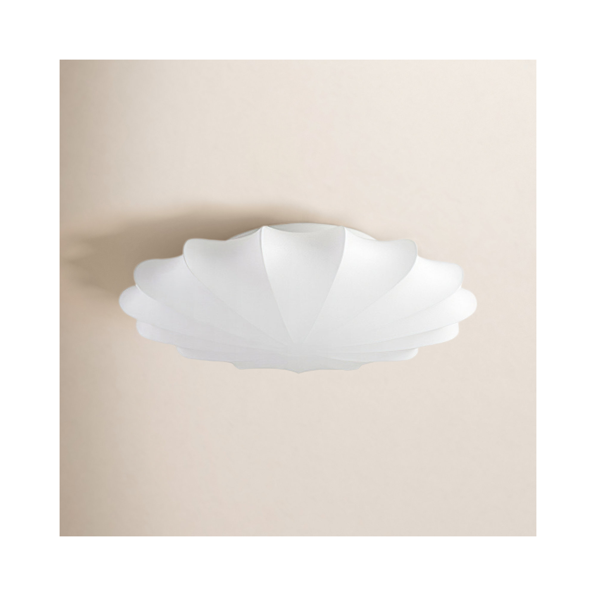 Jessa Silk Flush Mount, 8.66" H x 15.75" W x 15.75" D