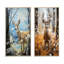 «Deer Graceful Fawn Pastoral», 2 pièces-1031665999-1031665998