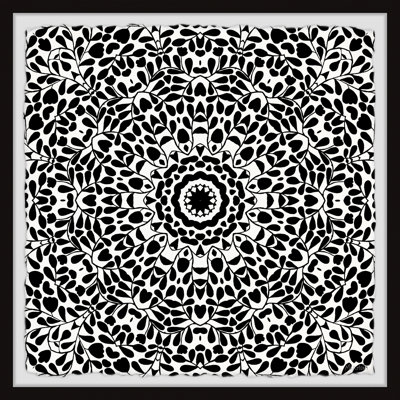 Organized Structure - Single Picture Frame Painting