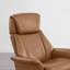 Fauteuil inclinable pivotant de 32,3 po avec repose-pieds, rotation à 360 degrés et dossier inclinable-129245554