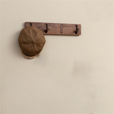 Rakelle Freestanding 4 - Hook Wall Mounted Coat Rack