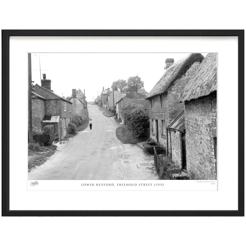 Lower Heyford, Freehold Street C1955 by Francis Frith - Single Picture Frame Print, 60cm H x 80cm W x 2.3cm D