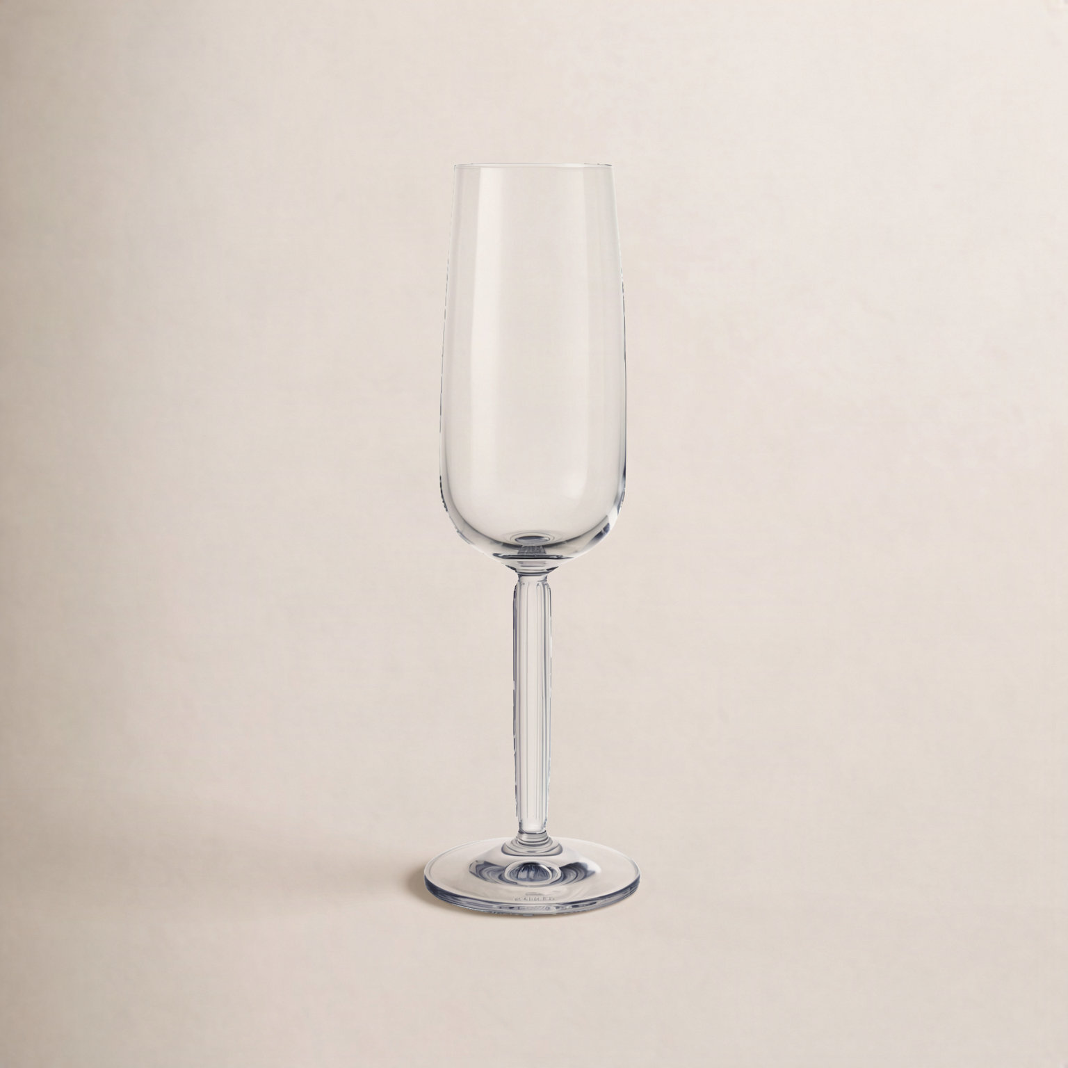 Hammershoi Champagne Flute, Clear