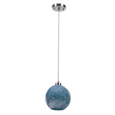 Luminaire suspendu sphère 1 lumière Spradling