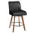 26" Swivel Bar Stool With Pocket Spring Seat & Solid Wood Base-1031658705