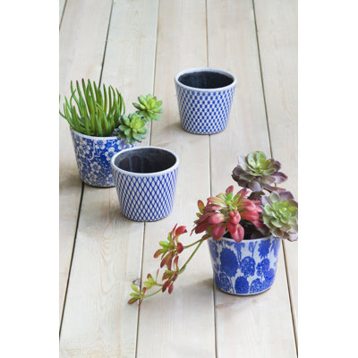 S/4 D5.5x5" Terracotta Planters