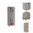 Halifax 2-Door Rectangle Closet Pantry Light Gray And White-1955440541