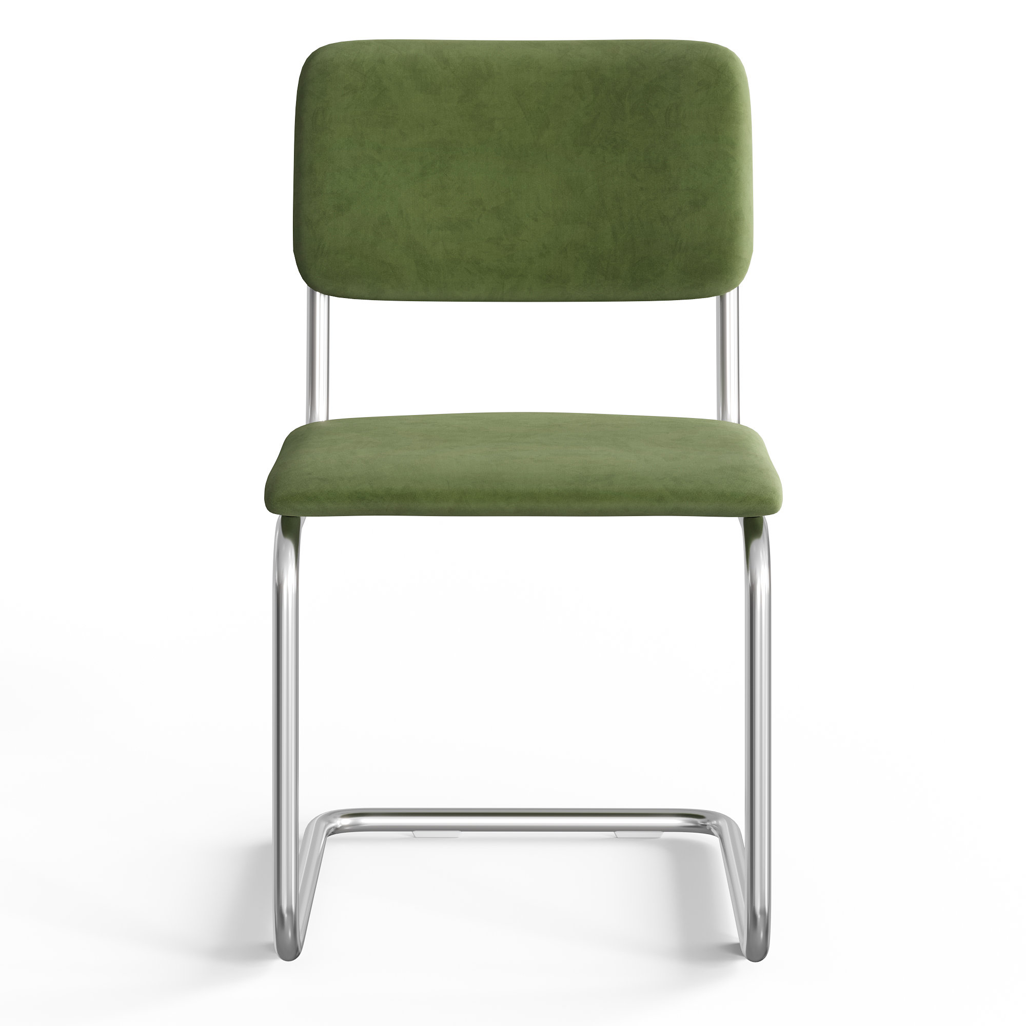 Walsh Velvet Dining Chair, Forest Green