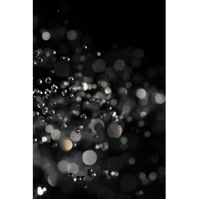 Water Drops In The Air - Wrapped Canvas Print