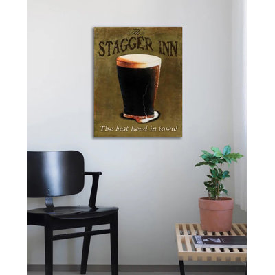 «Stagger Inn» par Robert Downs, impression sur papier non encadrée