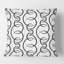 Coussin décoratif rétro à motif géométrique abstrait VI - Mid-Century-1892310159
