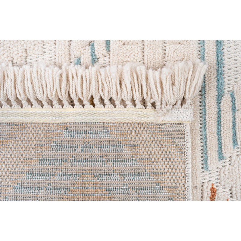 Leteisha Geometric Indoor Rug, Runner 5'3" x 16'5"
