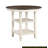  1Pc Counter Height Table With 2X Display Shelves Transitional Style Furniture (Only Tables, No Chairs)-624138323
