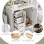 Meuble-lavabo simple autoportant 36 po avec comptoir en céramique, portes et tiroirs à fermeture en douceur-1270335736-1270335737