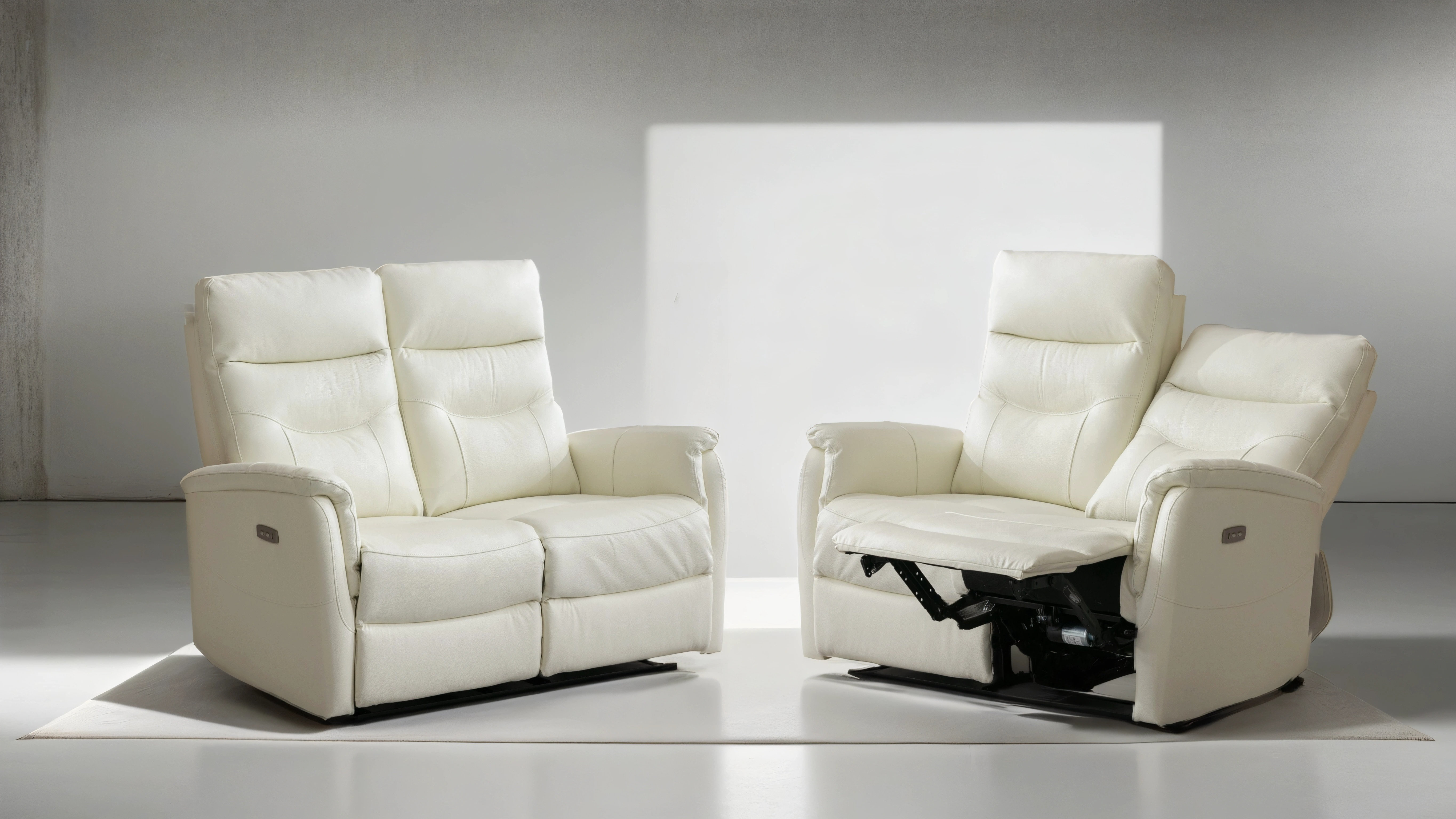 Latitude Run Angellie 52.4 Leather High Back Power Reclining Loveseat With USB Port Set of 2 Reviews Wayfair