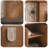 Modern Walnut Solid Wood Sideboard