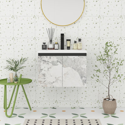 Meuble-lavabo mural Minimalist Design