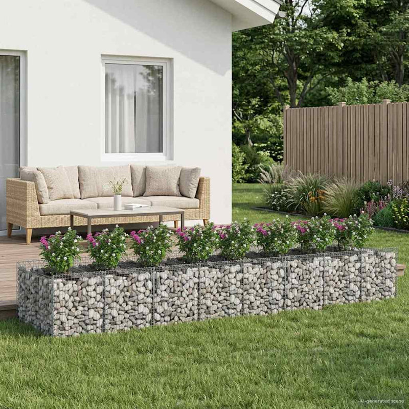 Planter, 60cm H x 400cm W x 100cm D