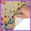 Tapis de bain papier fleurs bohémien Boho-957259578