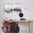 Mysterious Abstract Obscure Watercolor 2 Piece White Framed Giclee Art Set by Kippi Leonard-75889092-75889089