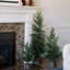 SEASONAL GREENERY TREE PINE BSKT 4FT