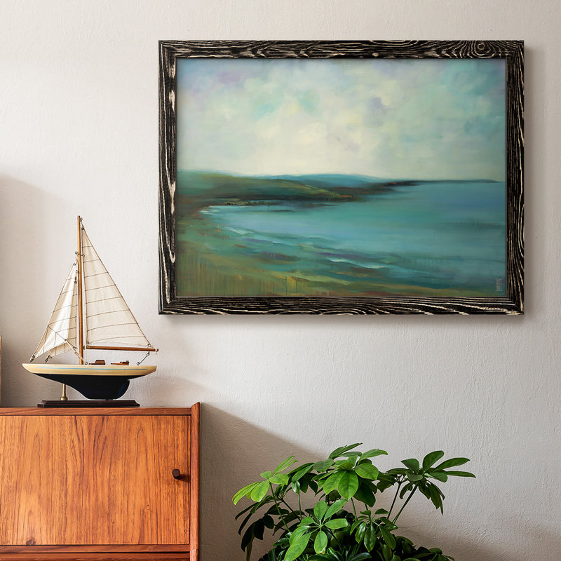 The Sound, reproduction d'art sur toile, H 28 po x l 42 po, Noir