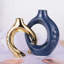 Ensemble de 2 vases en céramique Boho Modern