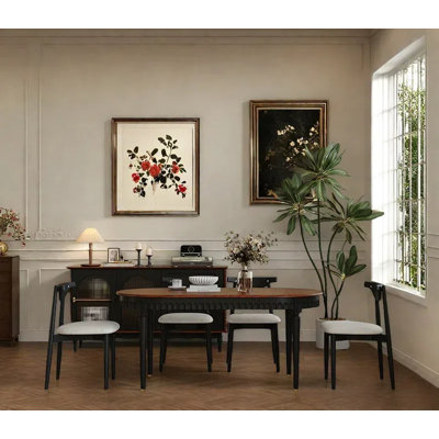 Solid Dining Table Sets with Multiple Highlights.