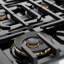 ZLINE Autograph 48 in. Marino Gas Range w/ 8 Gas Burners & White Doors w/ Gold Accents-731878403