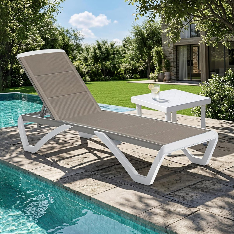Outdoor Patio Chaise Lounge, Does Not Apply 1