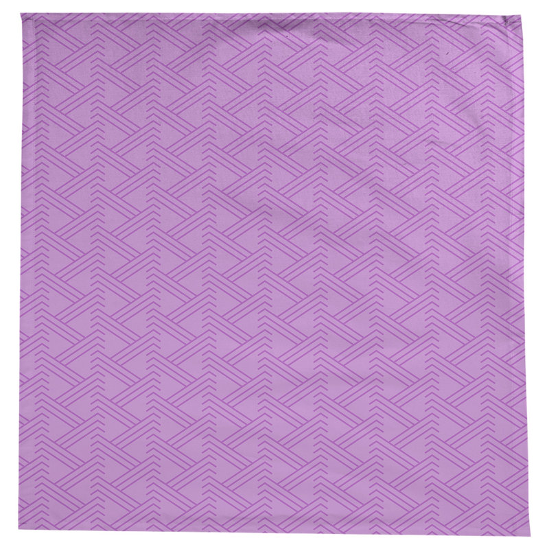 Classic Zig Zag Tablecloth, Violet