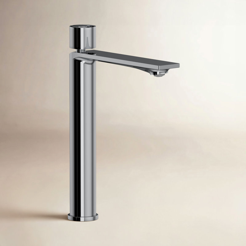 Eclissi Single Handle Tall Lavatory Faucet, Polished Chrome