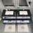 Kirker 72" Wall-Mounted Double Bathroom Vanity Set-1915091829