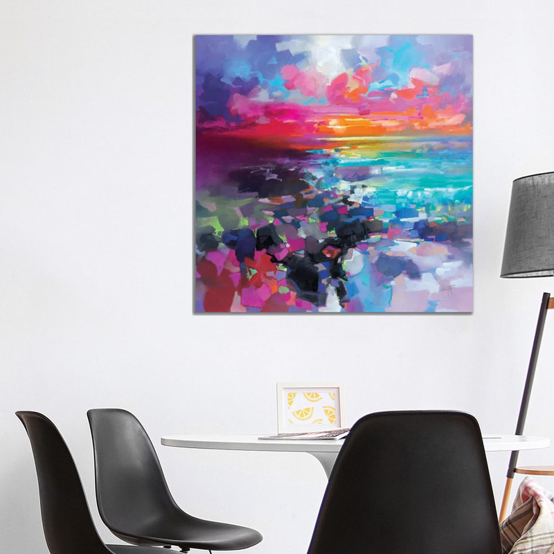 Barra Sunset Fragments by Scott Naismith - Wrapped Canvas Gallery-Wrapped Canvas Giclée, 93.98 cm H x 93.98 cm W