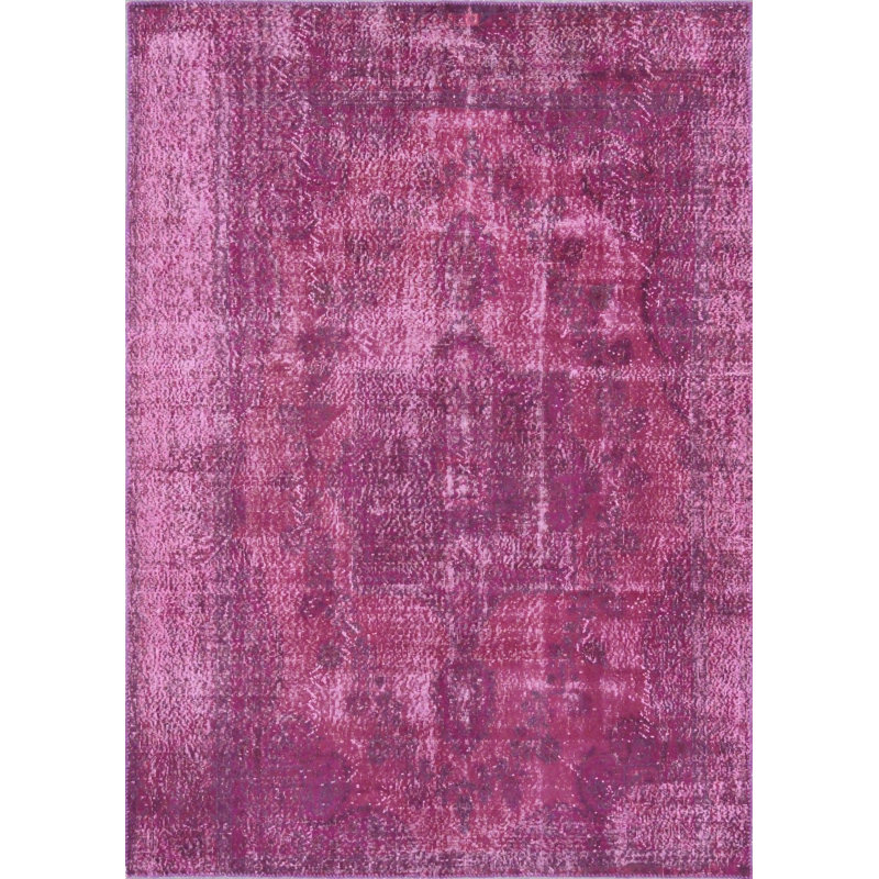 Rectangle Rectangle 6'7'' X 9'3'' Area Rug