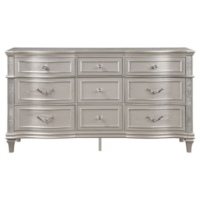 9-drawer Dresser with Removable Jewelry Tray
