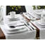 Victoria WeiÃ 50 Piece Bone China Dinnerware Set, Service for 6