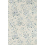 Garden Roses WP 34.25' L x 30" W Wallpaper Roll