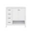 Meuble-lavabo 36 po avec portes doubles et deux tiroirs-490689892