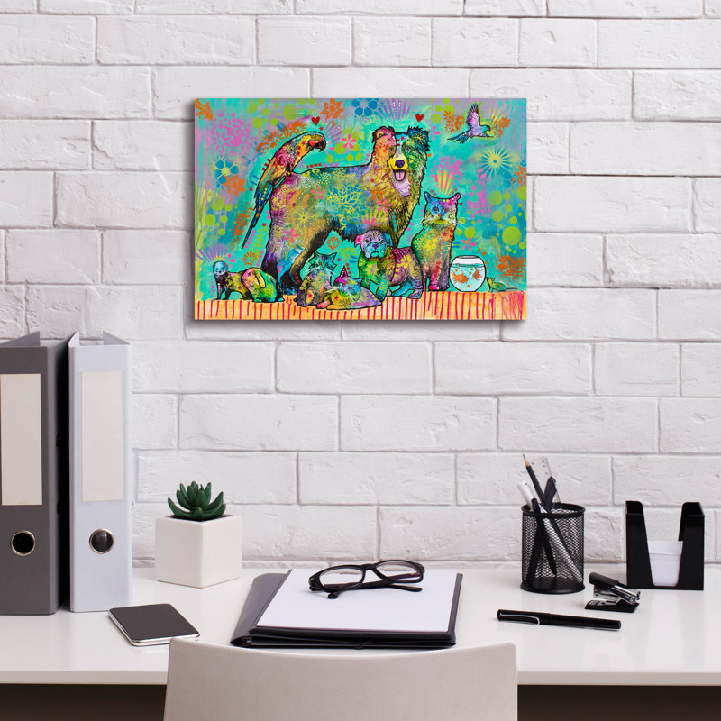 Art mural sur toile Hokku Designs, H 12 po x l 18 po x P 0,75 po