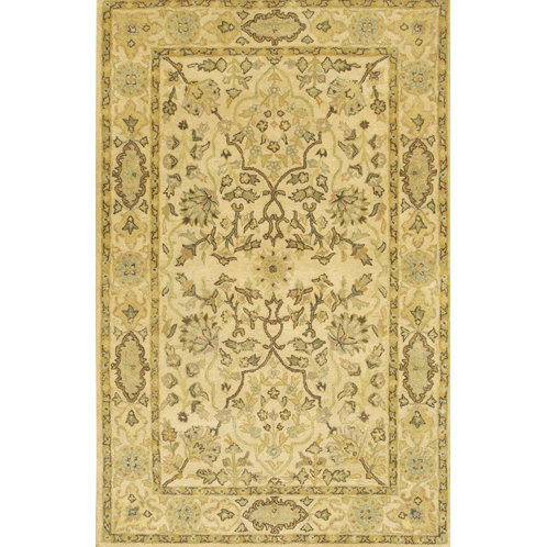 Wool Oriental Indoor Rug, Rectangle 2' x 3'