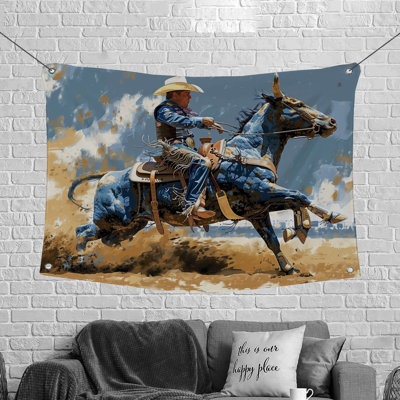 Tapisserie Rodeo Sports