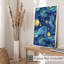 «Landscape and Nature Starry Night III», reproduction d'art moderne sans cadre-598328534