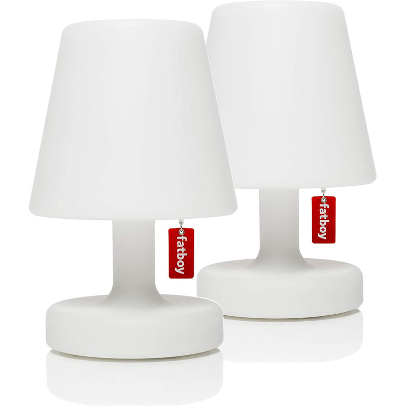 Edison The Petit Rechargeable LED Lamp Version 2.0, Stepless Dimmable, Portable, Long-Lasting Battery, Indoor Outdoor Use