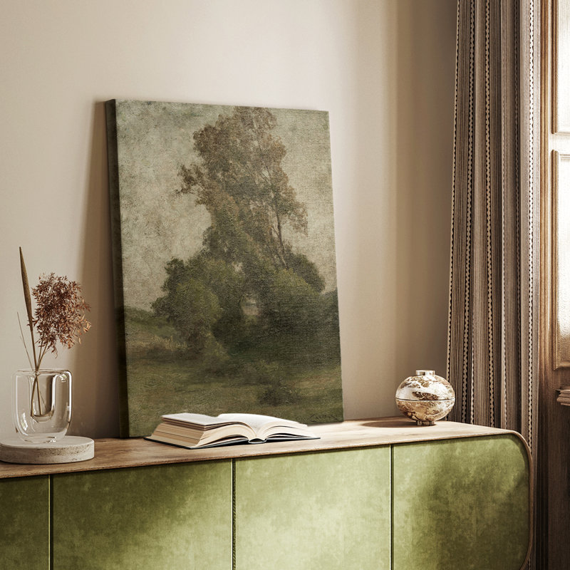 Paysage rétro CLxxIV - galerie Cavas sur mesure, H 60 po x l 40 po