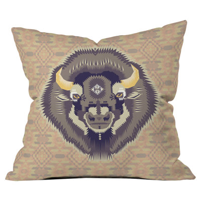 Coussin extérieur Bison