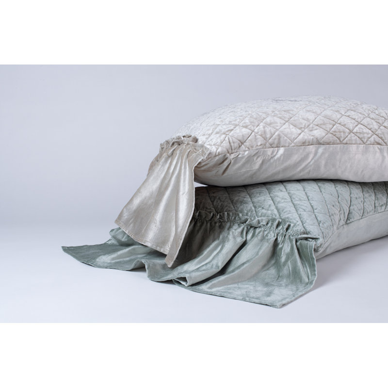 Estrella Cotton Blend Ties Sham, Standard