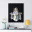 Thug Life Kitty Gangsta Cat - Wrapped Canvas Print-1107009187